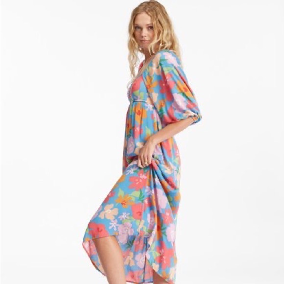 ☀️BILLABONG☀️ SWEPT AWAY DRESS - Picture 6 of 12